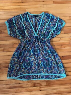 America & Beyond paisley dress